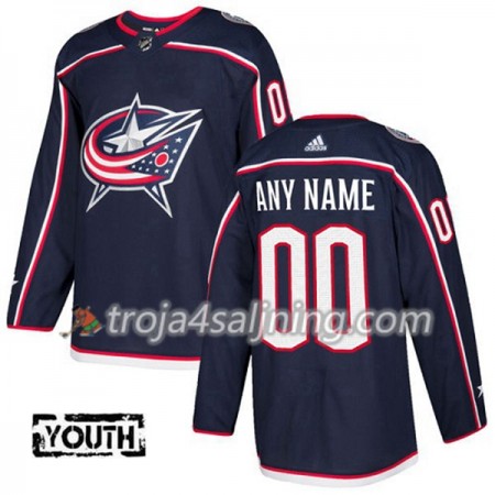 Columbus Blue Jackets tröja Customized Adidas 2017-2018 Marinblå Authentic - NHL Tröjor Barn Columbus Blue Jackets tröja Customized Adidas 2017-2018 Marinblå Authentic - NHL Tröjor Barn
